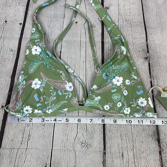Swim Systems Ayla Bikini Top in Palisade Paisley. Size S, NWT - Picture 4 of 8